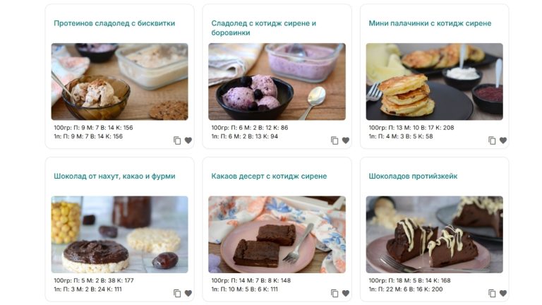Десертите на Юли